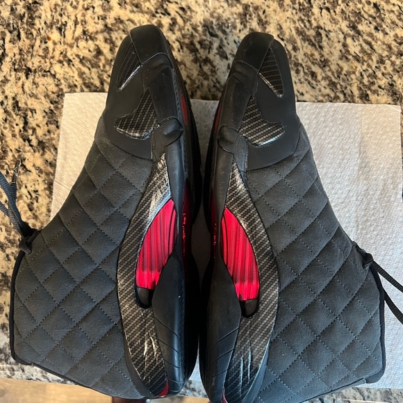 Jordan 14 quilted  back Ferrari - Picture 5 of 5